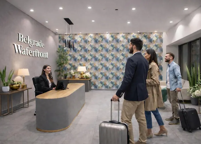 شقة Arkadija Premium Waterfront