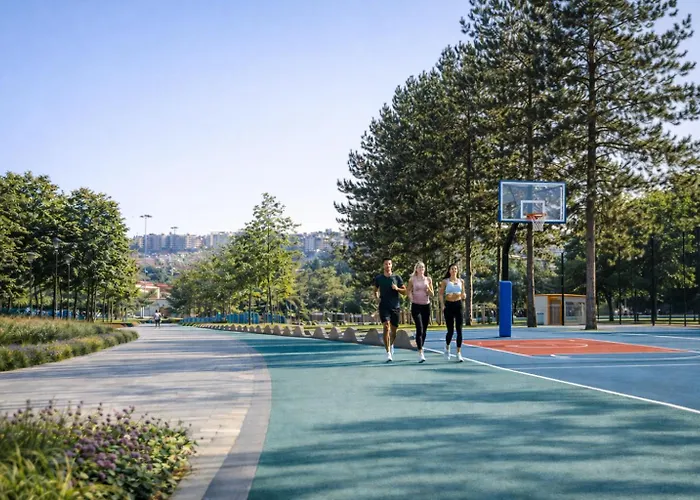 Arkadija Premium Waterfront شقة